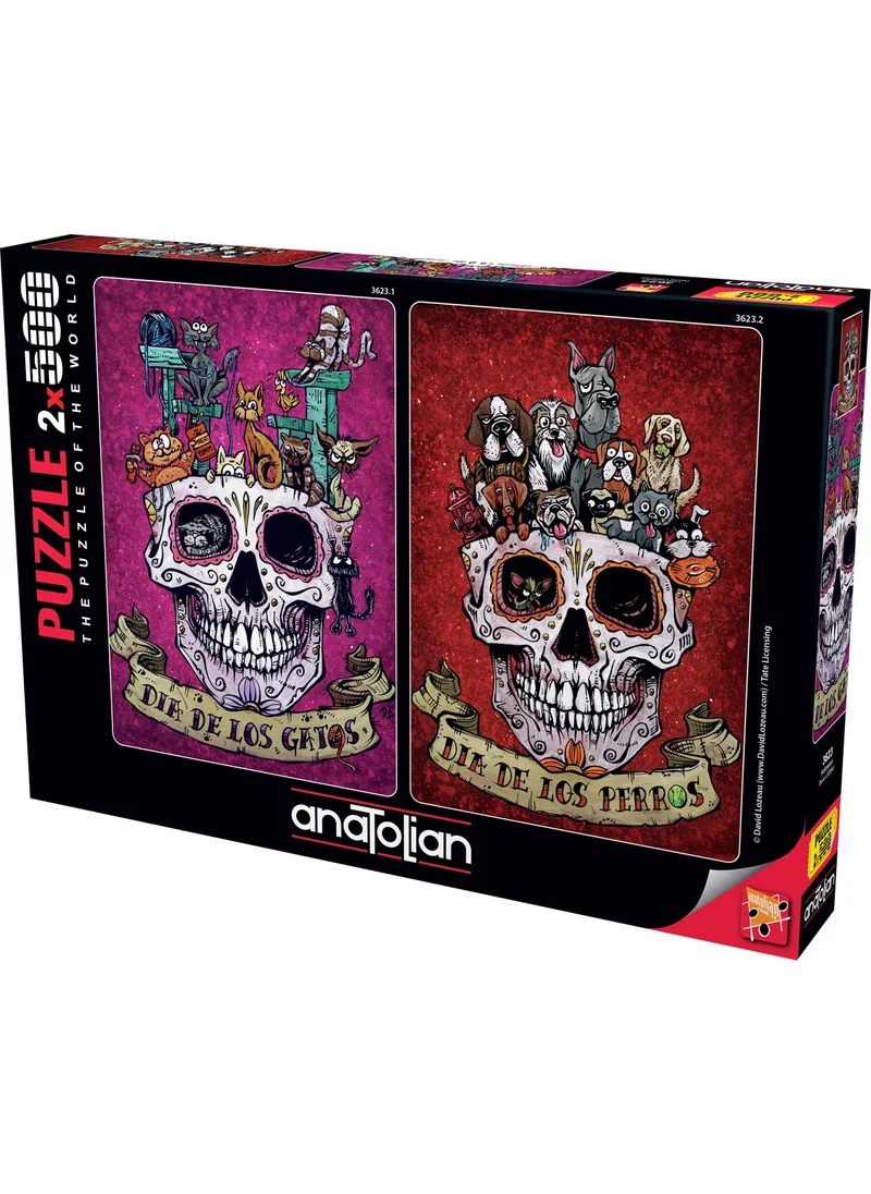 Anatolian 2x500 Piece Puzzle / Halloween - Code 3623