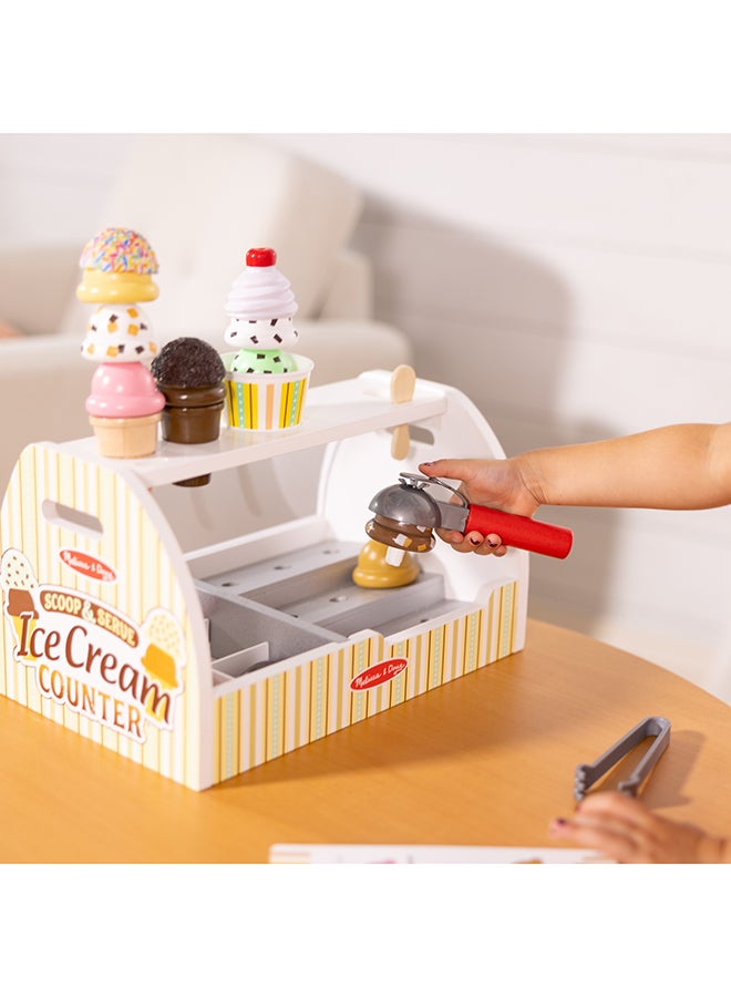 Melissa & Doug Bake and Decorate Wooden Cupcake Play Food Set Kids Toy Cupcakes, Play Kitchen Food for Kids Ages 3+ - Image 5