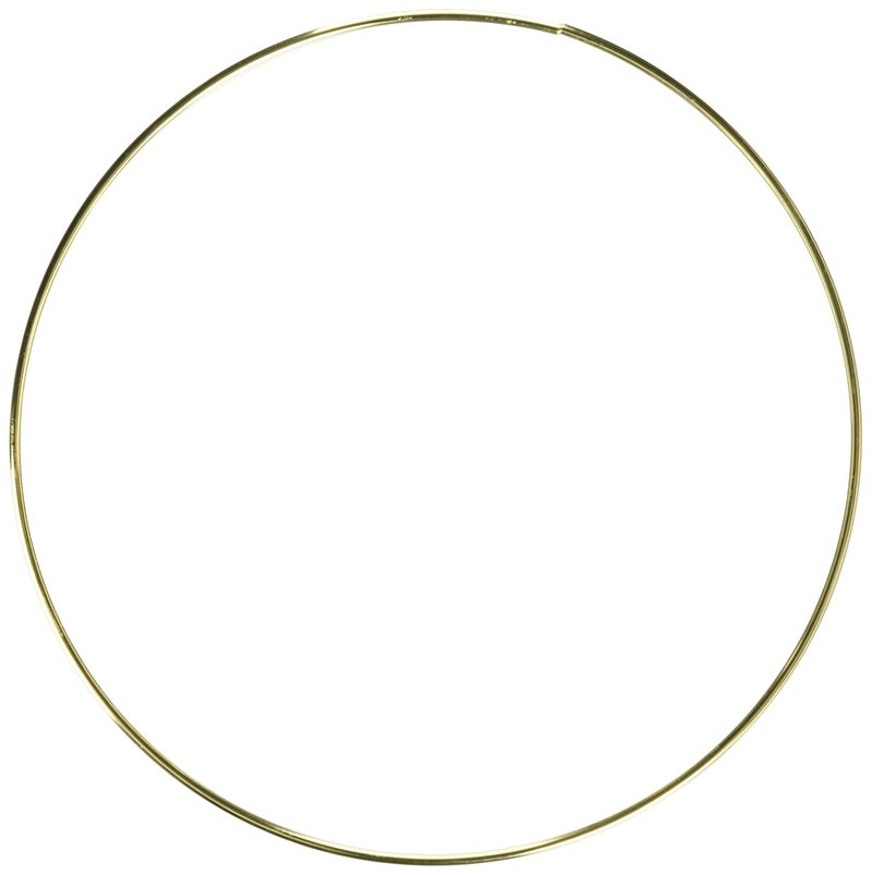 Darice Gold 12 inches Metal Ring