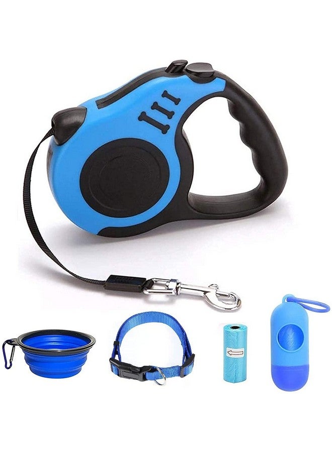 Gbivbe Retractable Dog Leash for Medium - Small Dogs and Cats 16.5FT Tangle Free, Heavy Duty Walking Leash with Anti Slip Handle, Pause and Lock Strong Nylon Tape, Store Dog Leash Retractable - Image 1