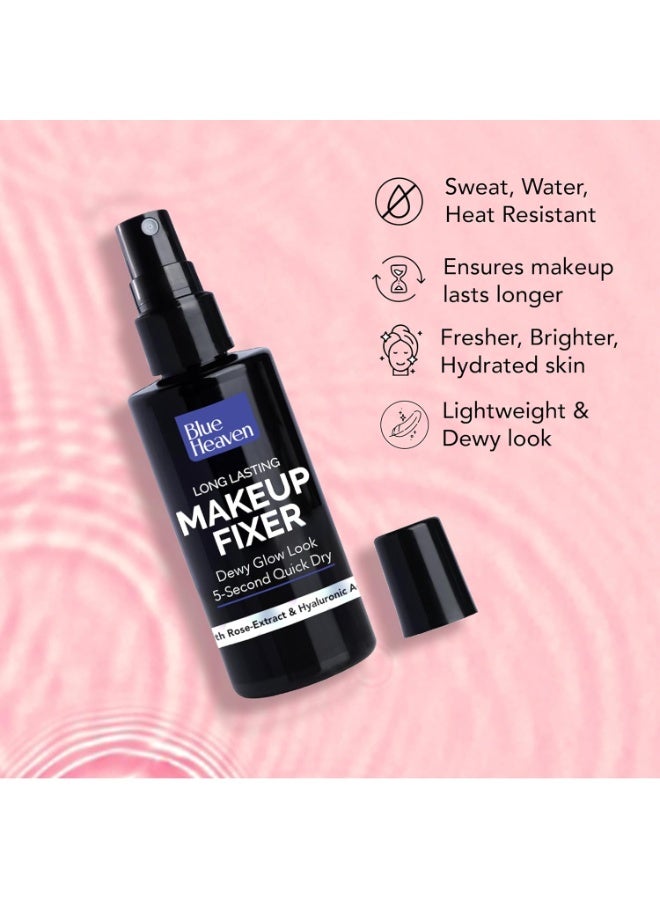 بلو هيفن مثبت مكياج بلو هيفن طويل الأمد | غني بالصبار وفيتامين هـ وفيتامين ب5 | بخاخ تثبيت مكياج خفيف الوزن وسريع الجفاف بلمسة نهائية غير لامعة، 60 مل - Image 4