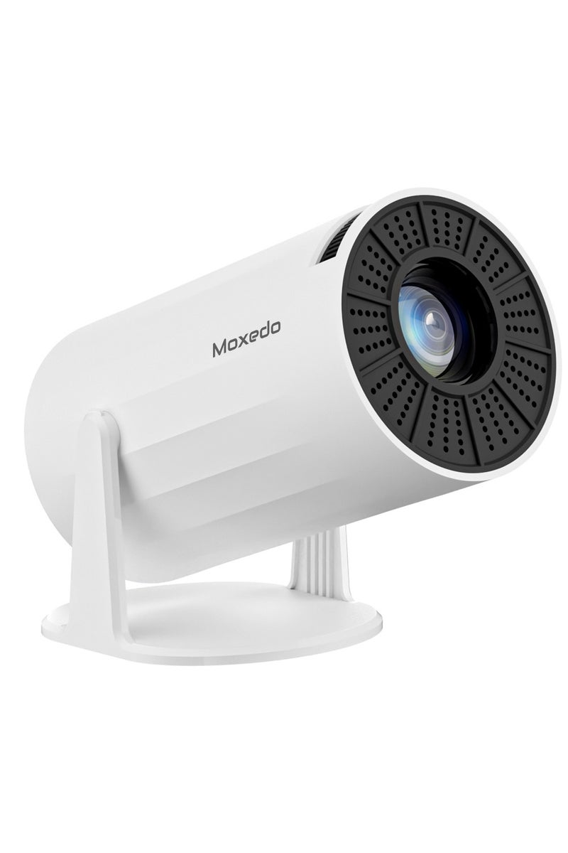 Moxedo Zentra Smart Gaming Projector 4K Android 11 1080P with Auto Keystone and Dual Game Controller, +10000 Games, 200 Ansi Lumen Brightness, Auto Keystone Correction, 1GB RAM 8GB ROM, 3W Speaker, 5G WiFi, Bluetooth 5.0 - Image 1