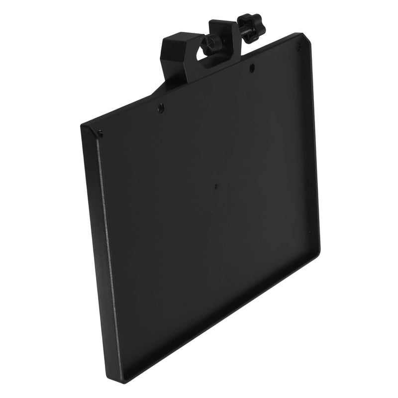 Adjustable Microphone Stand with Sound Card Holder and Display Tray for Live Streaming - Image 2