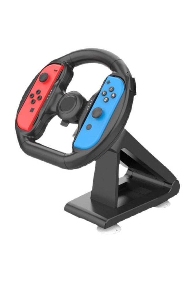 M MIAOYAN Switch Racing Steering Wheel Stand – JoyCon Grip Wheel Holder for NS Driving Games - Image 1