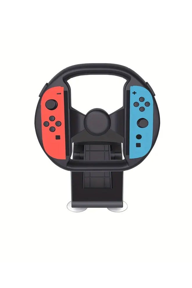M MIAOYAN Switch Racing Steering Wheel Stand – JoyCon Grip Wheel Holder for NS Driving Games - Image 3