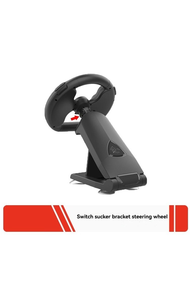 M MIAOYAN Switch Racing Steering Wheel Stand – JoyCon Grip Wheel Holder for NS Driving Games - Image 5
