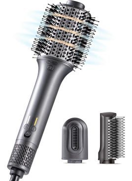 TYMO TYMO Hair Dryer Brush Blow Dryer Brushes in One Hot Air Brush with 3 Barrels as Dryer Volumizer Straightener Styler 110000 RPM HighSpeed Blow Out Brush 200M Negative Ions for Smooth FrizzFree 