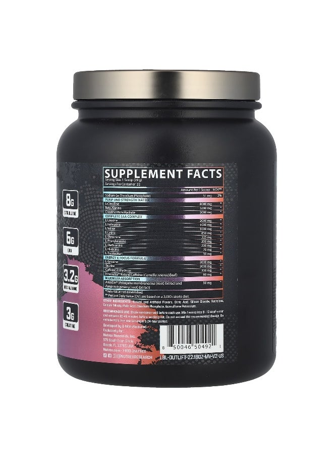 Nutrex Research Nutrex Research, Outlift® Clinical, Miami Vice, 22.18 oz (628.9 g)  - Image 2