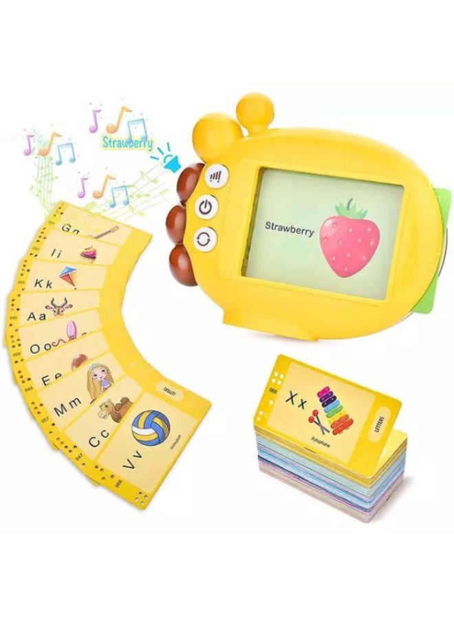 The Y-card set is an educational card reader for children with a talking screen device to teach children the names of animals, their sounds and many different shapes - Image 3