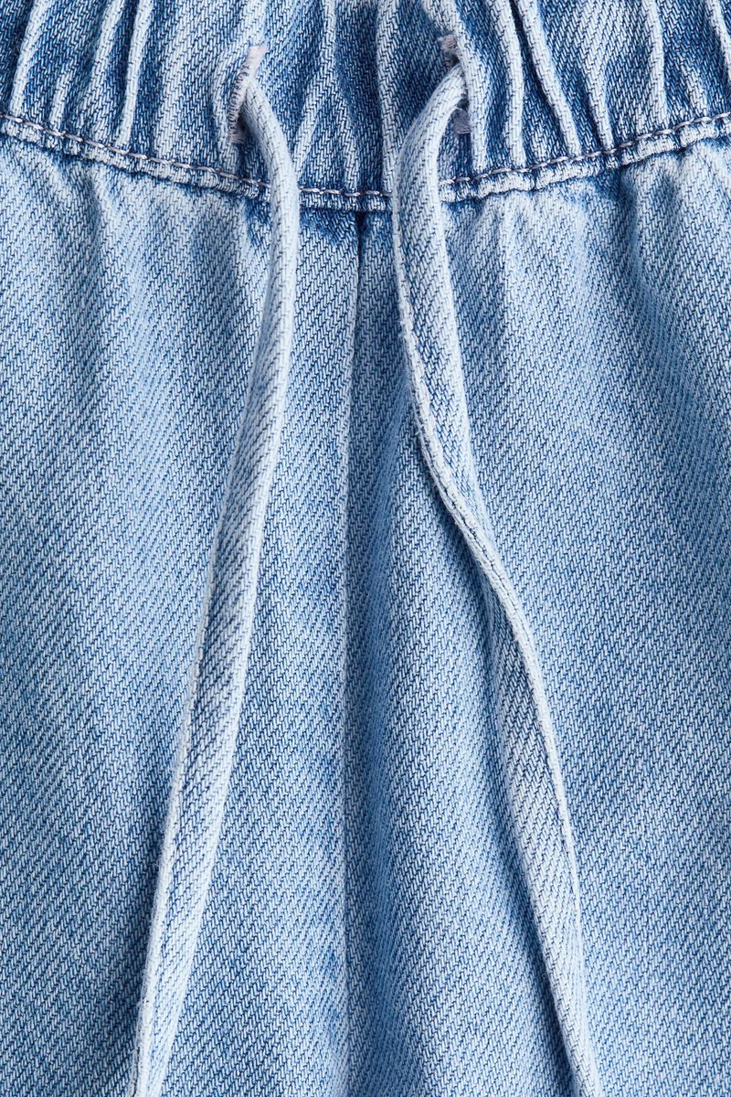 H&M  MAMA Denim drawstring trousers for Women | Best Price UAE