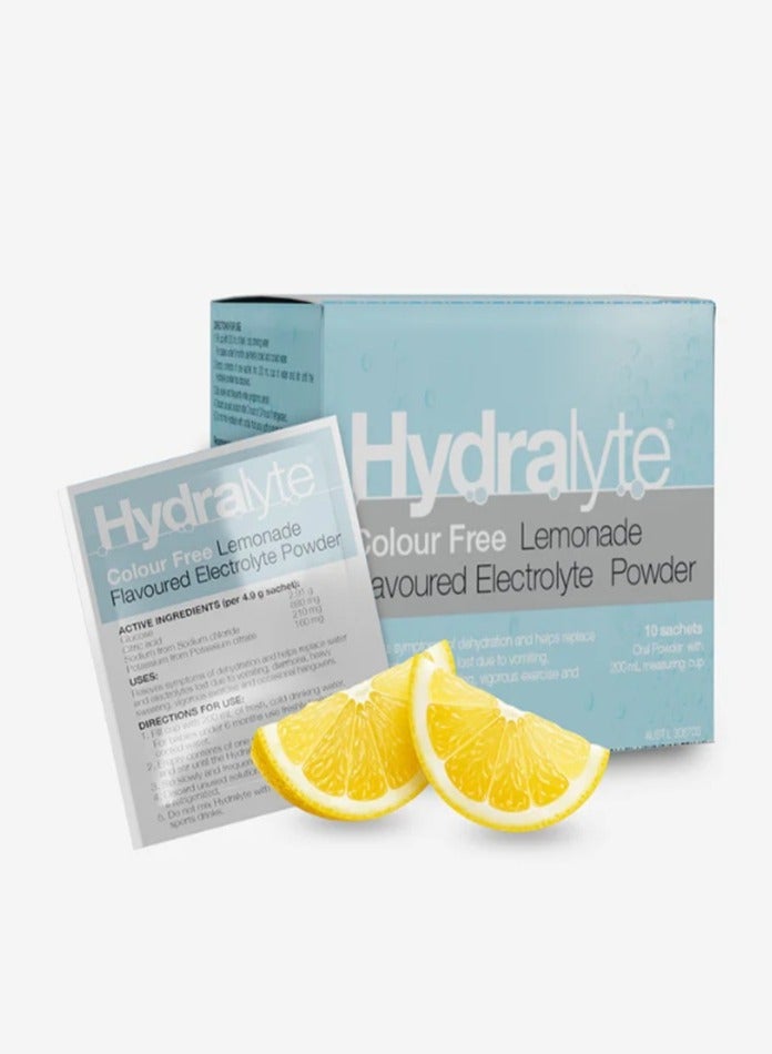 Hydralyte Sachets Lemonade 10 Sachets - Image 2