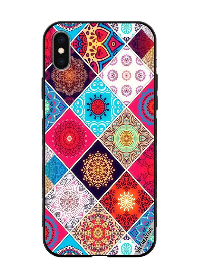 VR CREATIVE Protective Case Cover For Apple iPhone X/XS Multicolur Design Multicolour - Image 1