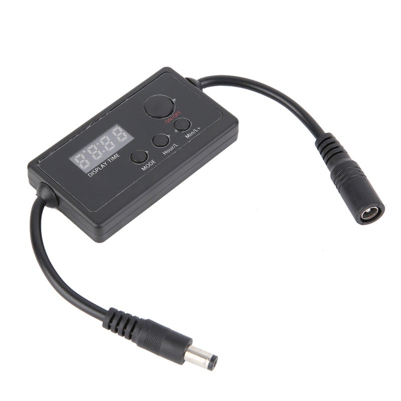Aquarium Dimmer 100 Level Dimming 8 Sets Time Brightness Settings Gradient Mode - 2-In-1 Timer & Dimmer Industrial-Grade LED Display for Fish Tank Aquarium Lighting - Image 2