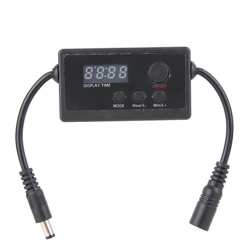 Aquarium Dimmer 100 Level Dimming 8 Sets Time Brightness Settings Gradient Mode - 2-In-1 Timer & Dimmer Industrial-Grade LED Display for Fish Tank Aquarium Lighting - Image 3