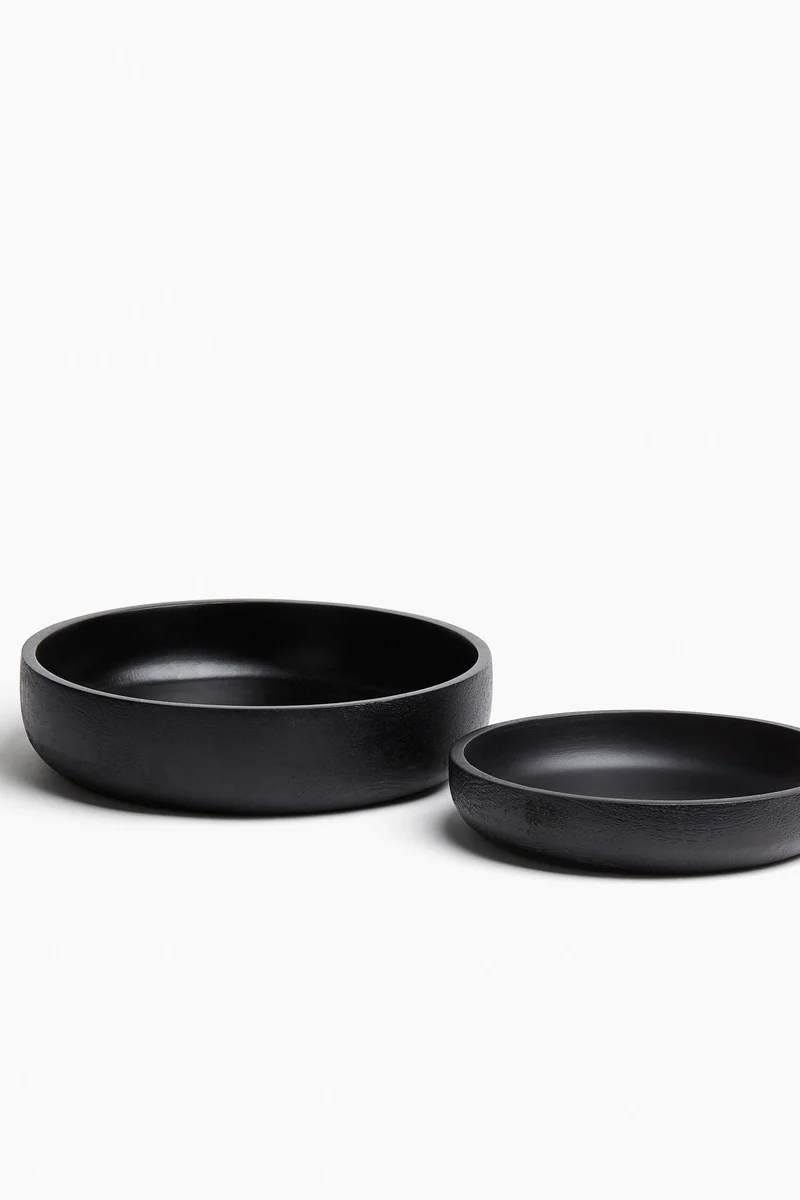 H&M Mango wood serving bowl