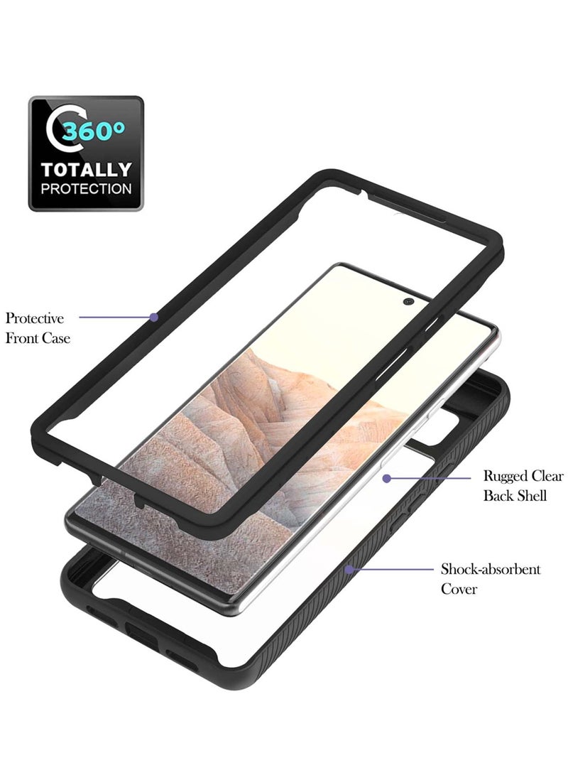 SYOSI Case for Google Pixel 7 Pro, Compatible with Google Pixel 7 Pro 5G 2022 Shockproof Pc+tpu Protective Cover Hybrid Armor Clear Bumper Cover Case for Google Pixel 7 Pro 5G 2022 - Image 3