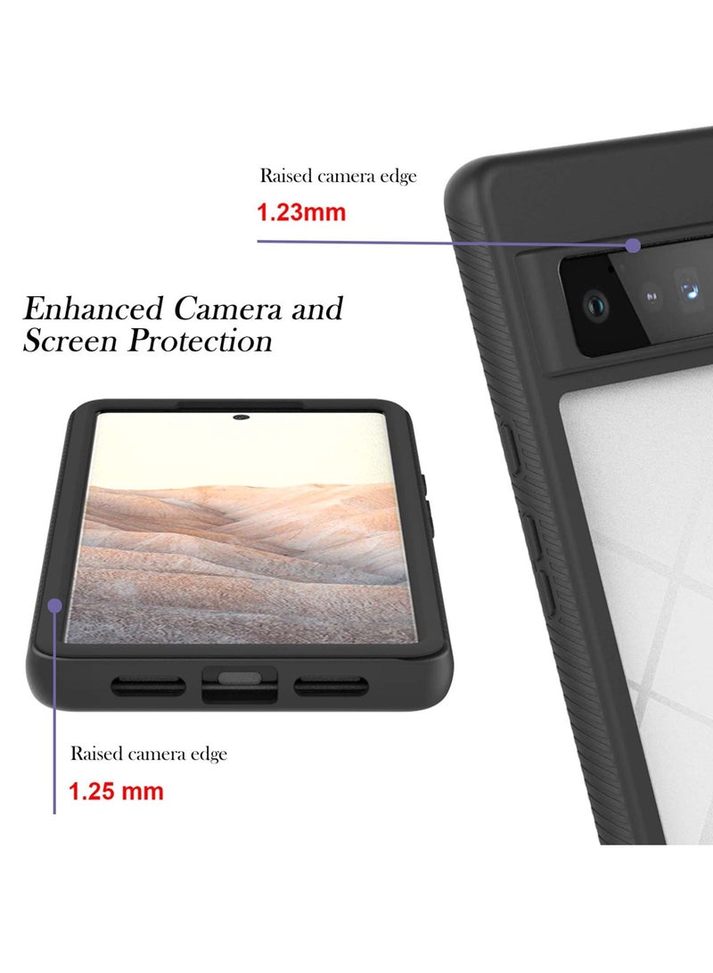 SYOSI Case for Google Pixel 7 Pro, Compatible with Google Pixel 7 Pro 5G 2022 Shockproof Pc+tpu Protective Cover Hybrid Armor Clear Bumper Cover Case for Google Pixel 7 Pro 5G 2022 - Image 2