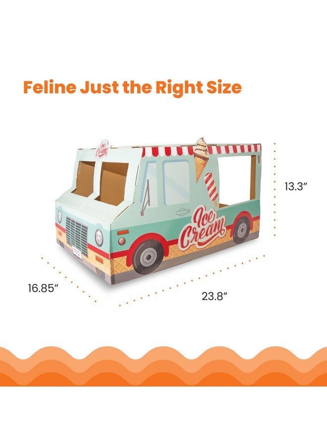 مراحل القطط شاحنة آيس كريم من Catstages Kitty Cat Play Condo - Image 5