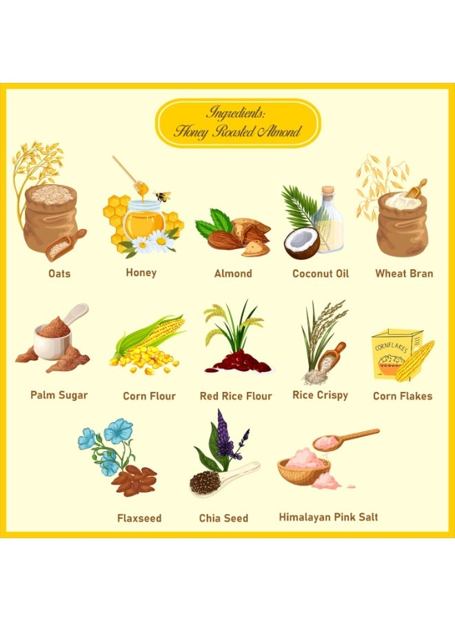 سناك جرانولا بالعسل واللوز المحمص - Image 4