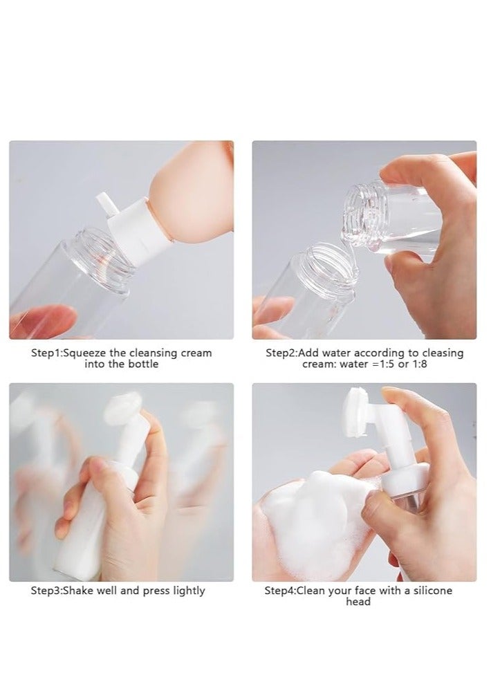 Generic Empty Pump Foam Bottle for Facial cleaning 200 ML - Image 4
