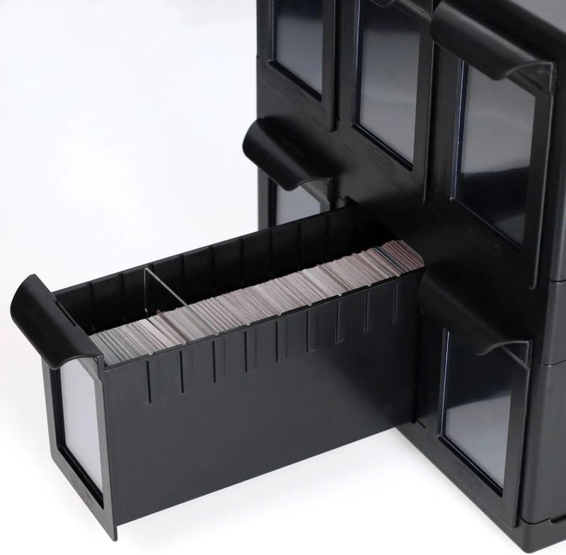 BCW Clear Partitions  12 Pack  Compatible With Card Bins  6 Drawer Catalog  Trading Card Storage  Organization  Durable Divider System for Protection  Bin Partitions Dividers - Image 3