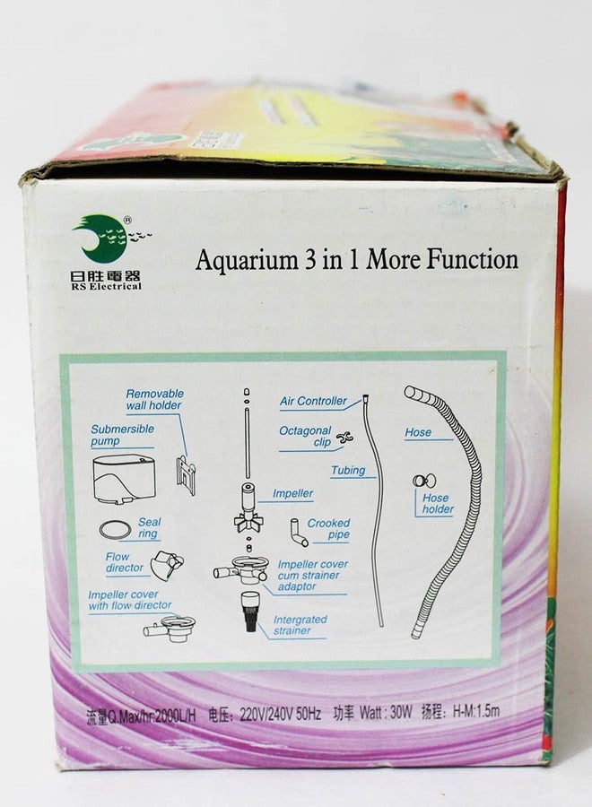 RS Electrical Aquarium 3 in 1 More Function Top Filter - Image 3