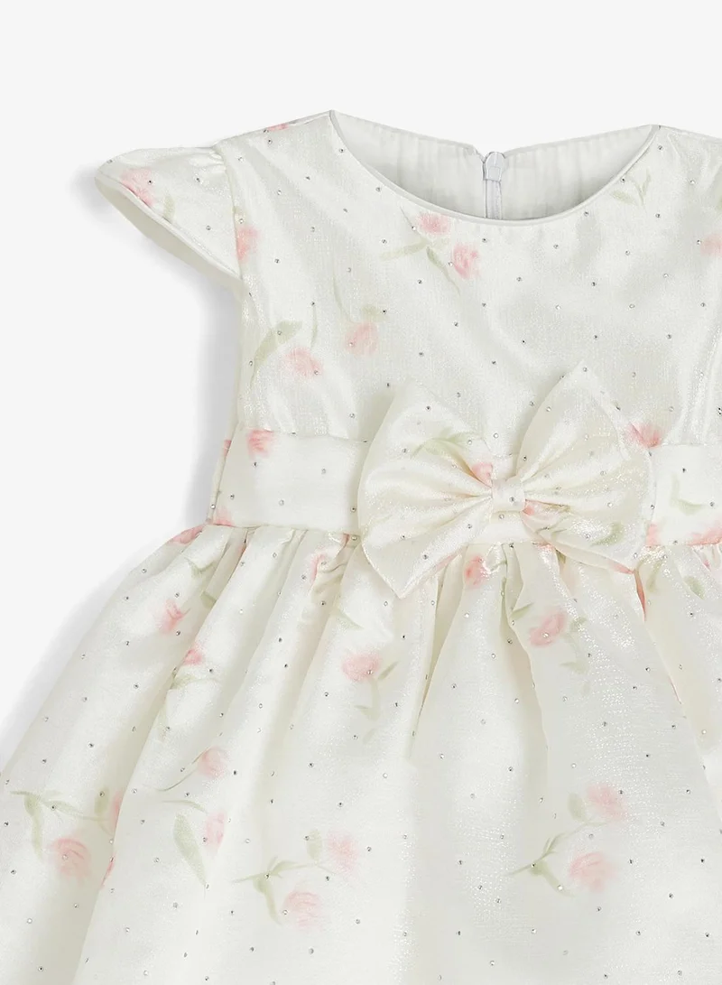 Ripples  Girls Blush Floral party Dress for Women | Best Price UAE