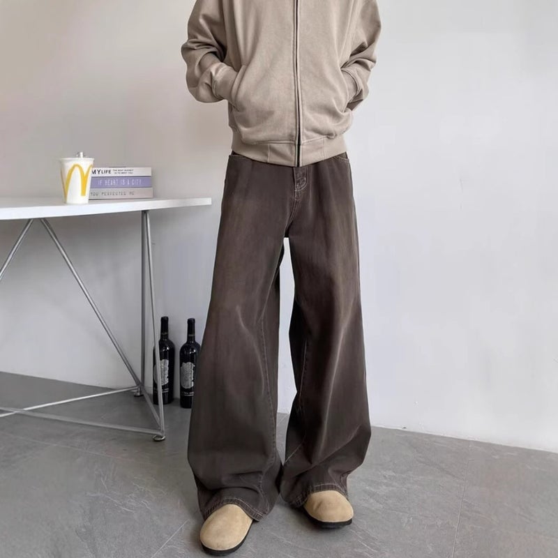 Unisex Casual Daily Denim Jeans - Image 2
