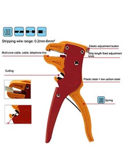 Generic uptodateproducts 1PCS Automatic Self Adjusting Cable Wire Stripper Crimper Stripping Cutter Pliers for Hand Tools  - Image 3