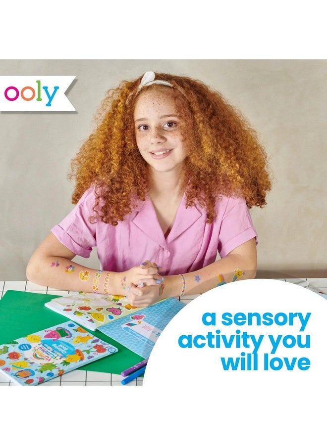 Ooly Yummy Yummy Coloring Kit Includes 10 Scented Markers, Over 100 Scented Stickers, and 30 Pages of Hidden Pattern Coloring Book, Perfect Airplane Travel Set and Creative Play - Image 5