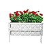 Pure Garden Pure Garden 996834YIP Raised Plant Holder Kit Garden Bed, White  - Image 2