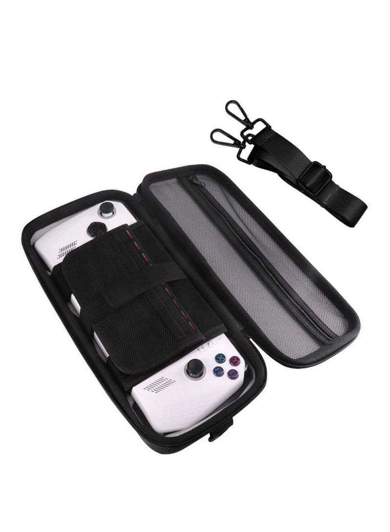 Portable Storage Bag for ROG Ally Handheld EVA Pressure-proof Drop-proof Powerful Storage Charger Earphone Game Console  - Image 4