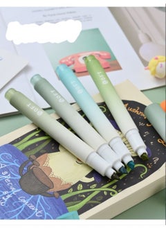 Kawaii Green Gradual Aesthetic Green Highlighter Set  - Image 3
