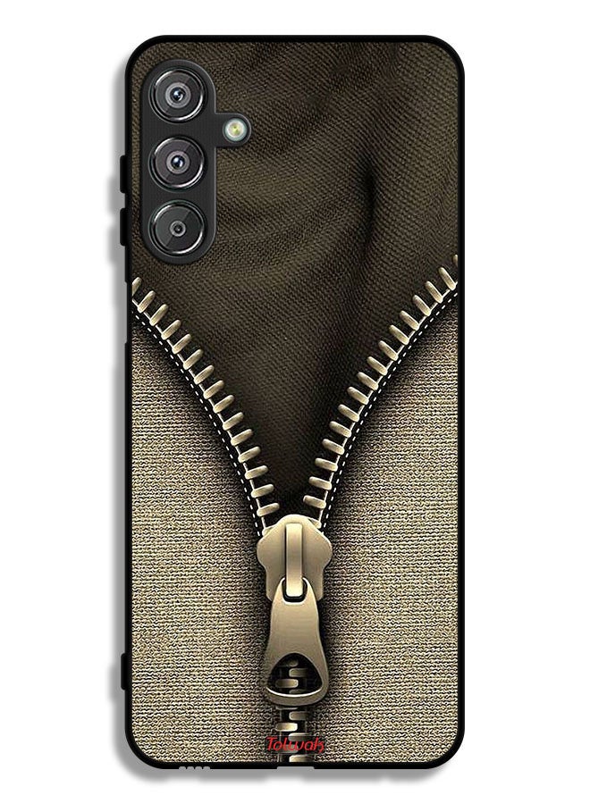 Tolwak Samsung Galaxy F36 Protective Case Cover Zip Pattern - Image 1