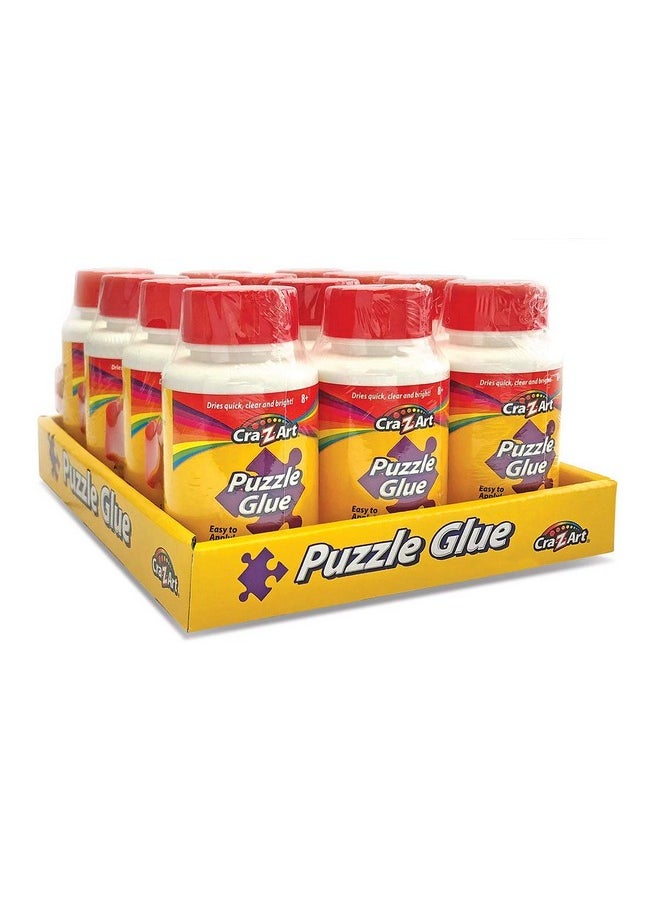 RoseArt - 4.5 Oz. Jigsaw Puzzle Glue With Applicator - Image 1