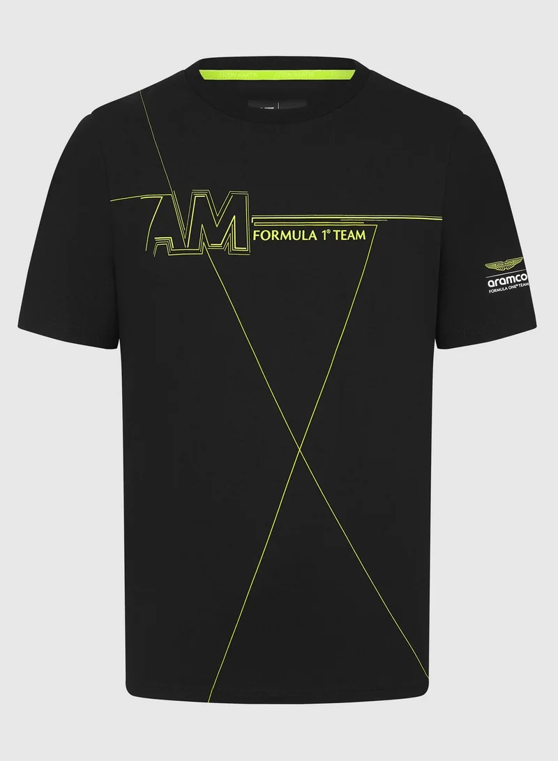Aston Martin AMF1 FW LIFESTYLE PRINTED TEE 3