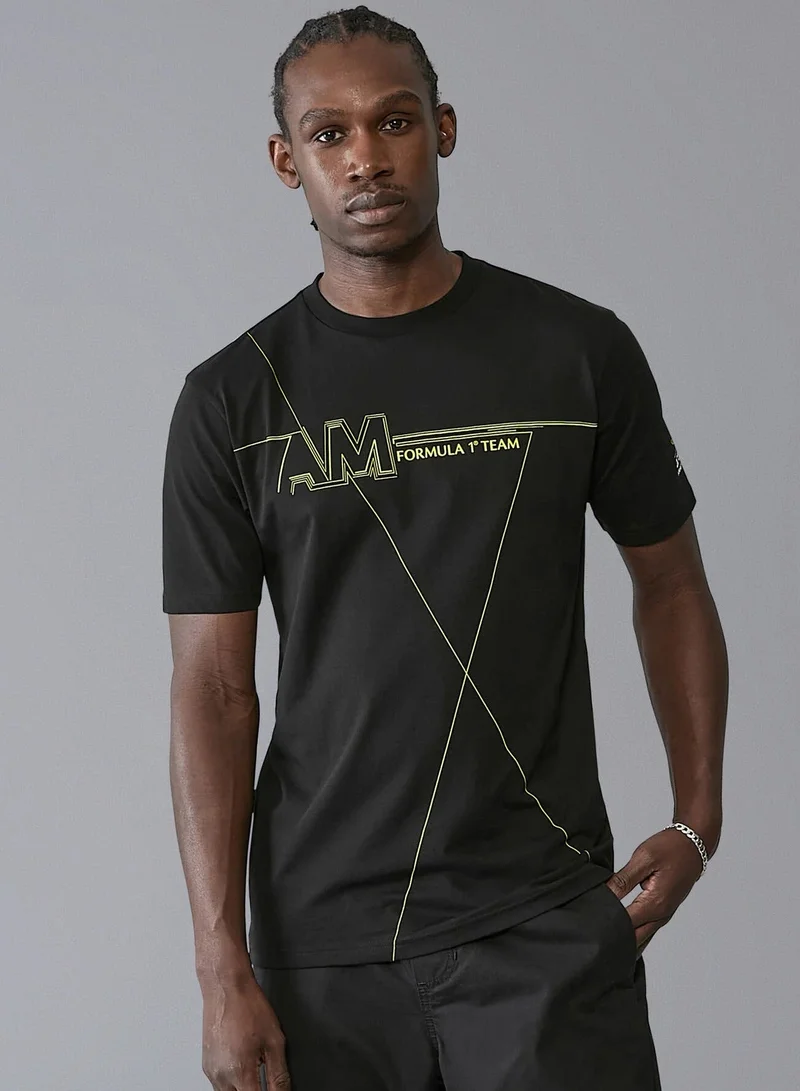 Aston Martin ASTON MARTIN F1 FW LIFESTYLE PRINTED T-SHIRT 3