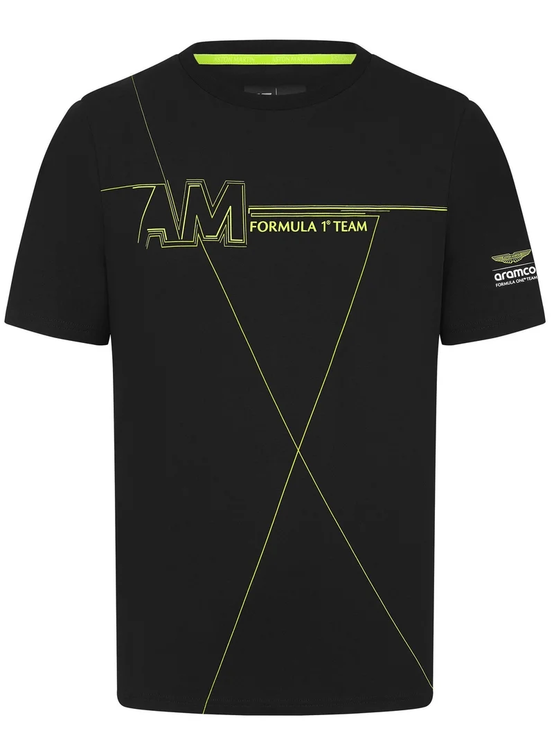 Aston Martin  ASTON MARTIN F1 FW LIFESTYLE PRINTED T-SHIRT 3 for Men | Best Price UAE