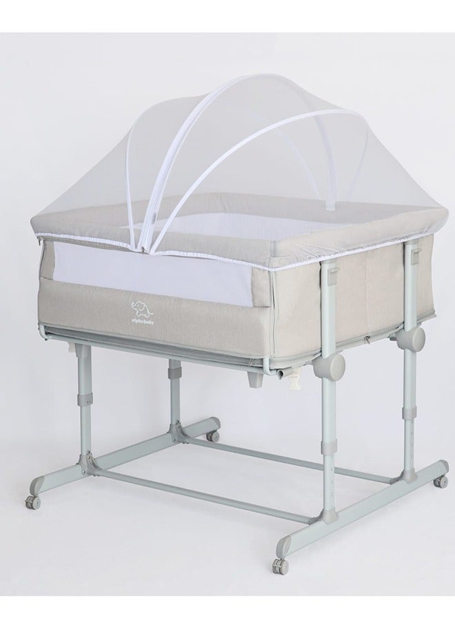 elphybaby Twin Baby Crib Bed  - Image 2
