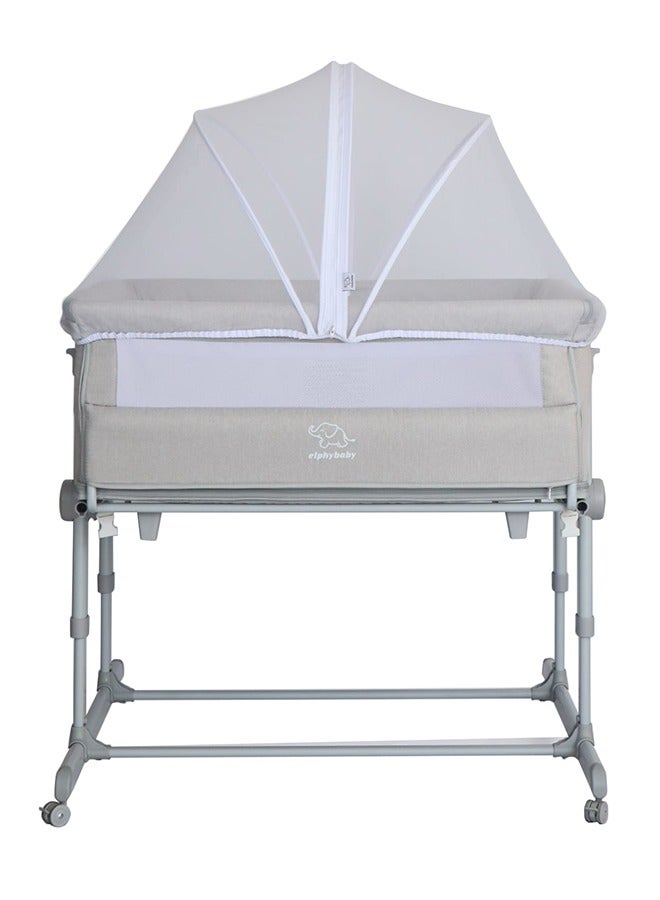 elphybaby Twin Baby Crib Bed  - Image 1
