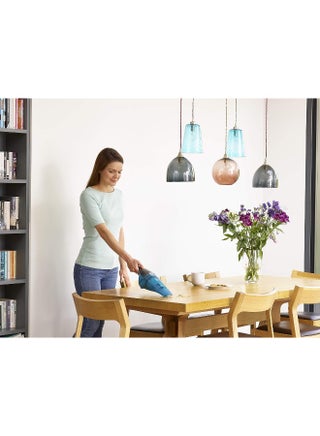 Cordless Dustbuster Handheld Vacuum Cleaner, Wet & Dry, 7.2V 1.5Ah Li-Ion Battery, 385ml Capacity, Includes Charger Base, 385 ml 10.8 W WDC215WA-B5 Blue/Grey - view 4