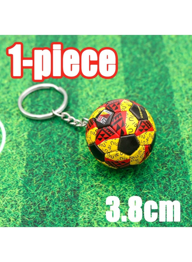 1 مجموعة لطيف من مفاتيح كرة القدم ، مفتاح كأس العالم لكرة القدم الملهم ، مقطع مفتاح الرياضة PU الجلد ، مع حبل معلق ، كافواي حقيبة الظهر ، حيث سحر مشجعي كرة القدم.