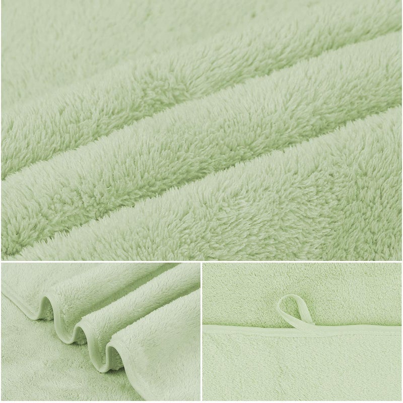 جي ام ال مناشف JML الفاخرة للفنادق والسبا (2 حزمة 30 "" x60 "") - مجموعات مناشف الصوف عالية الكثافة 350GSM - ناعم فائق وامتصاص من منشفة حمام كبيرة الحجم مقاومة للحفاظ على الحافظة - Image 3