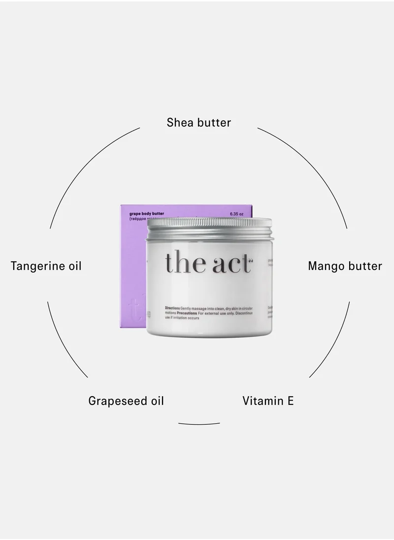 ذا اكت grape body butter