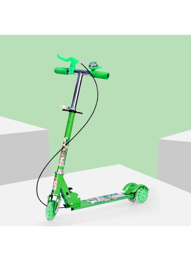 سكوتر أطفال قابل للتعديل بعجلات LED وامضة - Image 1