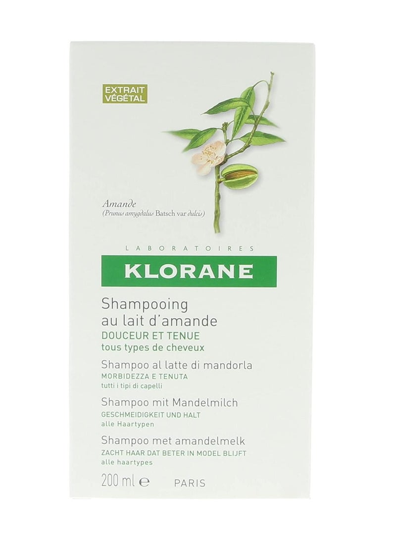 Klorane Almond Milk Shampoo 200Ml