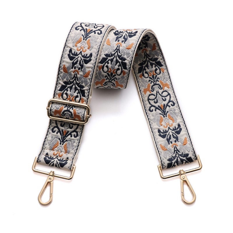 S-Jacorry Purse Strap Replacement Crossbody Wide Shoulder Strap Adjustable Canvas Straps Handbag Strap Replacement Belts - Image 1