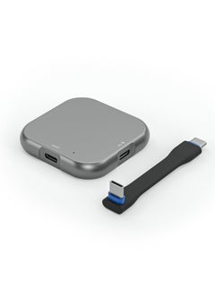 M.2 2230 NVme SSD Enclosure Magnetic Mobile Hard Disk Case With PD100W Fast Charge-Color:Magnetic Card Reader