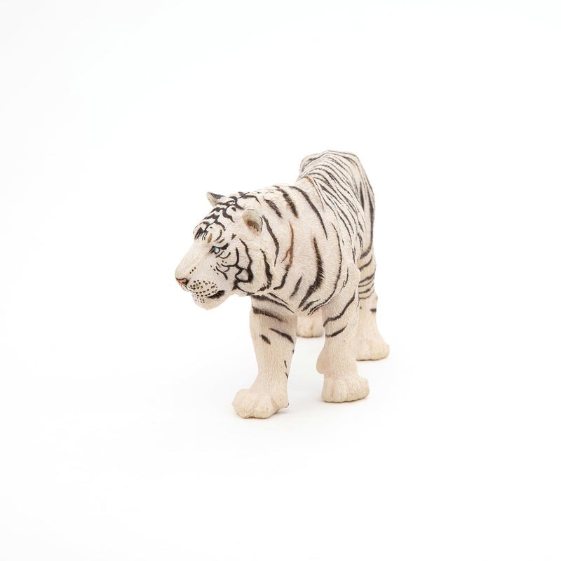 Papo - White Tiger - Realistic Figurine - for Ages 3+ - Wild Animal Kingdom Collection - Hand Painted - Highly Detailed - Durable and Educational - Gift Idea - Collectable - White Tiger Toy - Image 5