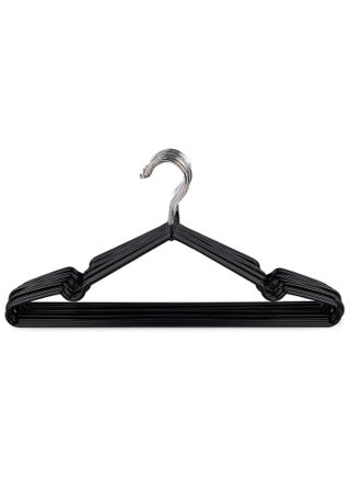 30-Pack Non-Slip Metal Hangers 40 CM, Slim (30 Pack, Black) - pzsku/Z1EB147DDABEFE5897E4CZ/45/_/1720262177/8374df9a-9c21-4b47-92b3-0f8c07a88e94